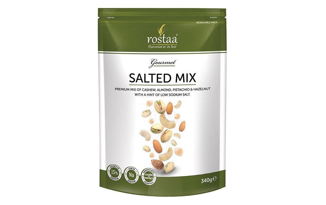 Rostaa Salted Mix    Pack  340 grams